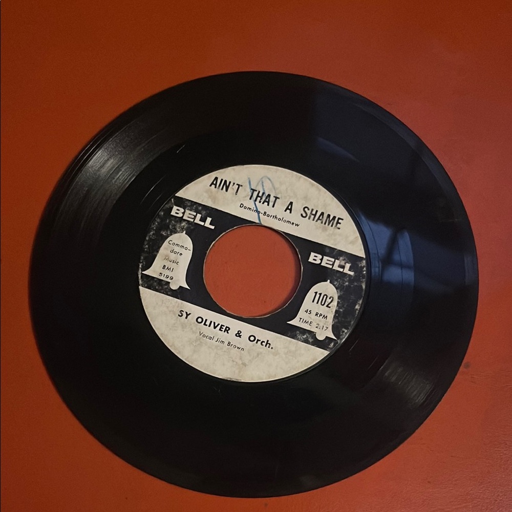 Vintage Vinyl Record Sy Oliver & Orch. 45 rpm